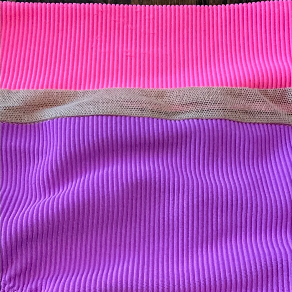 Purple and Pink Kids Dance Bottoms